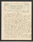 Nachlass Franz Steindachner, Brief von Johannes Thumm an Franz Steindachner (30.08.1906), Inv.Nr. 544.01, Seite 1